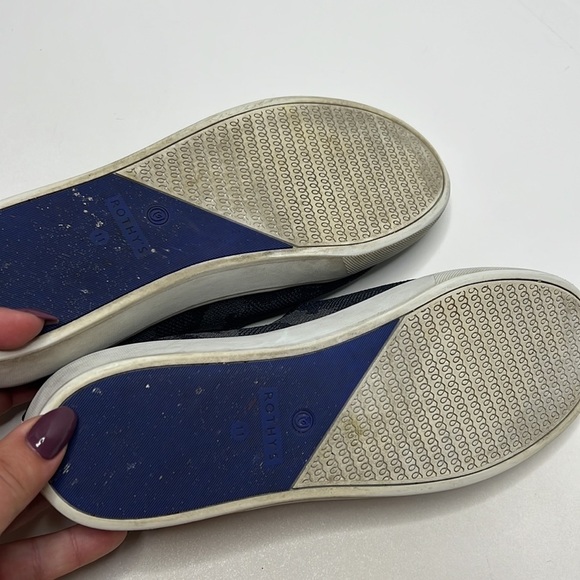 Rothy’s Grey Camo Slip on Washable Sneakers - Picture 3 of 5